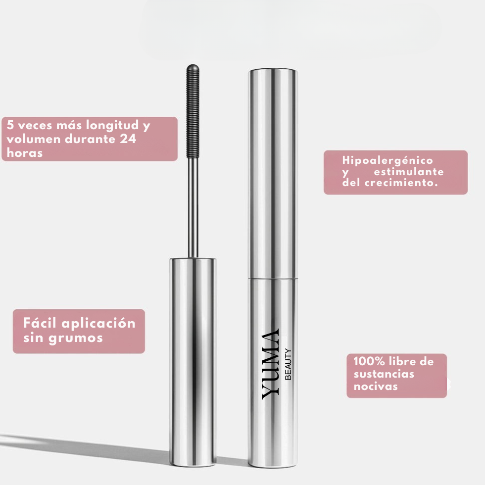 YumaBelleza| Mascara de pestañas alargadora y nutritiva natural